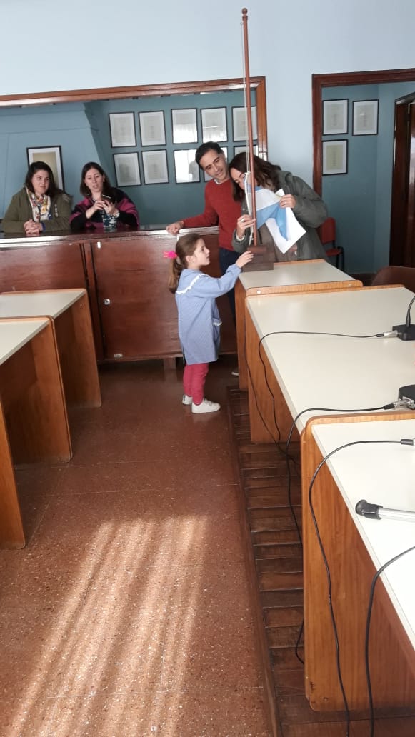 Recibimos la visita de los niños del jardín nº 901