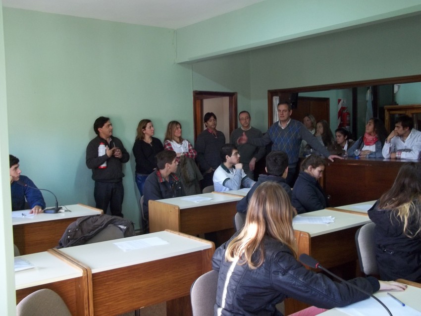 Visita del Parlamento Juvenil 30/06/2015