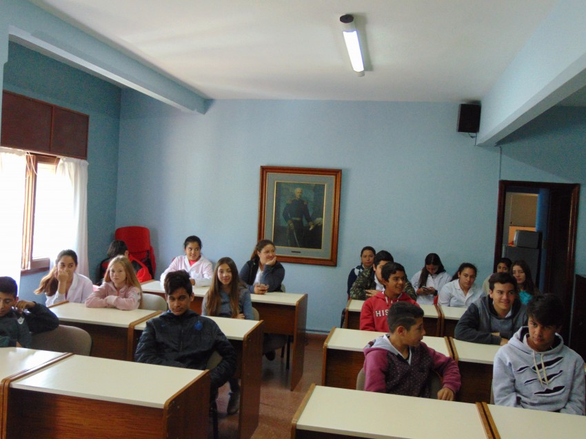 Visita al H.C.D de alumnos de Segundo año segunda división perteneci